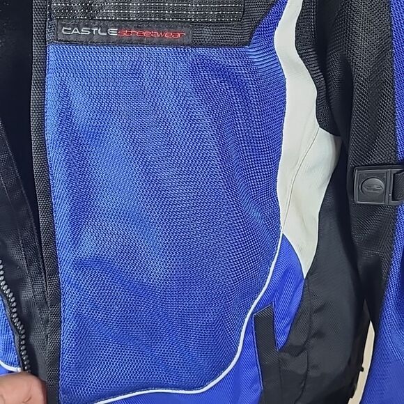 Castle Streetwear Men’s Lined Motorcycle Jacket XL - Picture 7 of 11